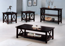 Load image into Gallery viewer, Rachelle Sofa Table with 2-shelf Deep Merlot