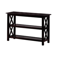 Load image into Gallery viewer, Rachelle Sofa Table with 2-shelf Deep Merlot