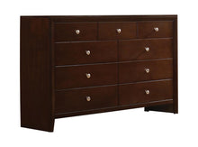 Load image into Gallery viewer, Serenity Rectangular 9-drawer Dresser Rich Merlot