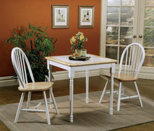 Load image into Gallery viewer, Cinder Windsor Side Chairs Natural Brown and White (Set of 4)