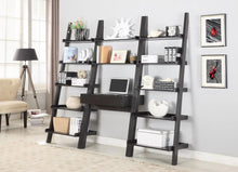 Load image into Gallery viewer, Colella 5-shelf Ladder Bookcase Cappuccino