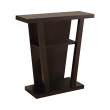 Load image into Gallery viewer, Evanna 2-shelf Console Table Cappuccino