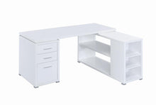 Load image into Gallery viewer, Yvette L-shape Office Desk White