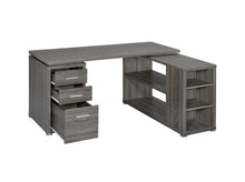 Load image into Gallery viewer, Yvette L-shape Office Desk Weathered Grey