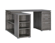 Load image into Gallery viewer, Yvette L-shape Office Desk Weathered Grey