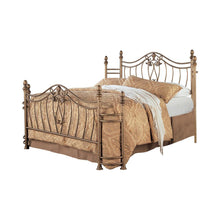 Load image into Gallery viewer, Sydney Eastern King &amp; Queen Bed Antique Brushed Gold