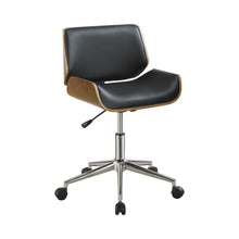 Load image into Gallery viewer, Addington Adjustable Height Office Chair Black and Chrome