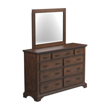 Load image into Gallery viewer, Elk Grove 9-drawer Dresser with Jewelry Tray Vintage Bourbon