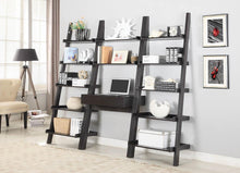 Load image into Gallery viewer, Colella 2-shelf Writing Ladder Desk Cappuccino