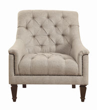 Load image into Gallery viewer, Avonlea Sloped Arm Upholstered Chair Grey