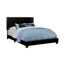 Load image into Gallery viewer, Dorian Upholstered California King, E.King, &amp; Queen Bed Black, Brown, &amp; Grey
