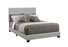 Load image into Gallery viewer, Dorian Upholstered California King, E.King, &amp; Queen Bed Black, Brown, &amp; Grey