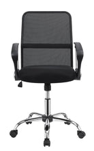 Load image into Gallery viewer, Gerta Office Chair with Mesh Backrest Black and Chrome