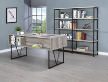 Load image into Gallery viewer, Analiese 4-shelf Open Bookcase Grey Driftwood