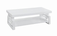 Load image into Gallery viewer, Schmitt Rectangular Coffee Table High Glossy White