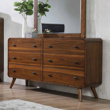 Load image into Gallery viewer, Robyn 6-drawer Dresser Dark Walnut