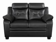 Load image into Gallery viewer, Finley Tufted Upholstered Loveseat Black