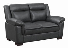 Load image into Gallery viewer, Arabella Pillow Top Upholstered Loveseat Grey