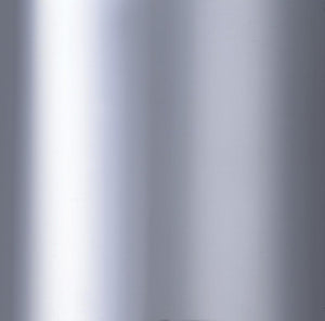 Kyle Oval Snack Table Chrome and Clear