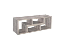 Load image into Gallery viewer, Velma Convertable Bookcase and TV Console Grey Driftwood