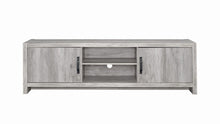 Load image into Gallery viewer, Burke 2-door TV Console Grey Driftwood