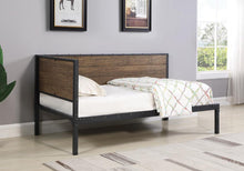 Load image into Gallery viewer, Getler Daybed Weathered Chestnut and Black