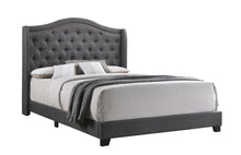 Load image into Gallery viewer, Sonoma Camel Back Queen Bed Grey