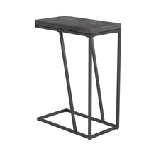 Load image into Gallery viewer, Sergio Chevron Rectangular Accent Table Rustic Grey