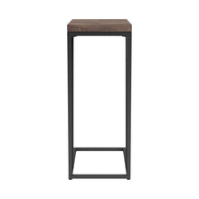 Load image into Gallery viewer, Sergio Chevron Rectangular Accent Table Tobacco