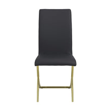 Load image into Gallery viewer, Carmelia Upholstered Side Chairs Black (Set of 4)