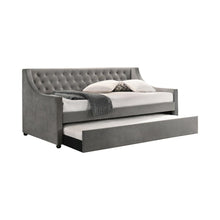 Load image into Gallery viewer, Chatsboro Twin Upholstered Daybed with Trundle Grey