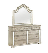 Load image into Gallery viewer, Heidi 9-drawer Dresser Metallic Platinum