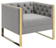 Load image into Gallery viewer, Eastbrook Tufted Back Chair Grey