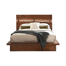 Load image into Gallery viewer, Winslow Queen Bed Smokey Walnut and Coffee Bean