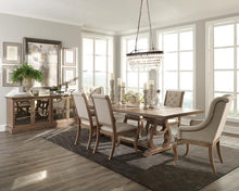 Load image into Gallery viewer, Brockway Tufted Arm Chairs Cream and Barley Brown (Set of 2)