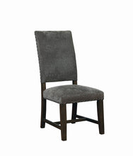 Load image into Gallery viewer, Twain Upholstered Side Chairs Warm Grey (Set of 2)