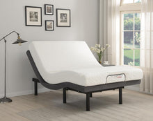 Load image into Gallery viewer, Clara Eastern King, E.King, Queen, &amp; Twin XL Adjustable Bed Base Grey and Black