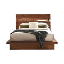 Load image into Gallery viewer, Winslow Storage Eastern King Bed Smokey Walnut and Coffee Bean