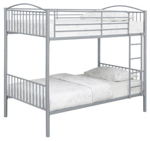 Load image into Gallery viewer, Anson Twin Over Twin Bunk Bed with Ladder