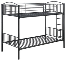 Load image into Gallery viewer, Anson Twin Over Twin Bunk Bed with Ladder