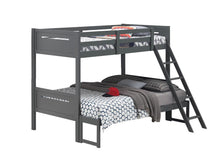 Load image into Gallery viewer, Littleton Twin Over Full Bunk Bed Grey