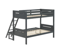 Load image into Gallery viewer, Littleton Twin Over Full Bunk Bed Grey