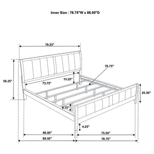 Wilkes Eastern King, Cal.King, Full, Twin, & Queen Bed