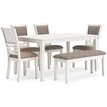 Load image into Gallery viewer, Erinberg Dining Table and 4 Chairs and Bench (Set of 6)