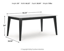 Load image into Gallery viewer, Jettaya Dining Table