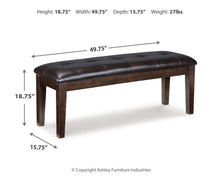 Load image into Gallery viewer, Haddigan Dining Bench