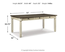 Load image into Gallery viewer, Bolanburg Dining Table