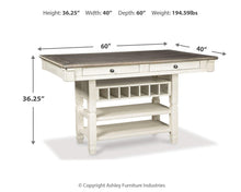 Load image into Gallery viewer, Bolanburg Counter Height Dining Table