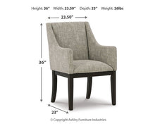 Load image into Gallery viewer, Burkhaus Dining Arm Chair