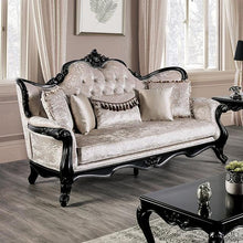Load image into Gallery viewer, Acapulco White &amp; Espresso Sofa